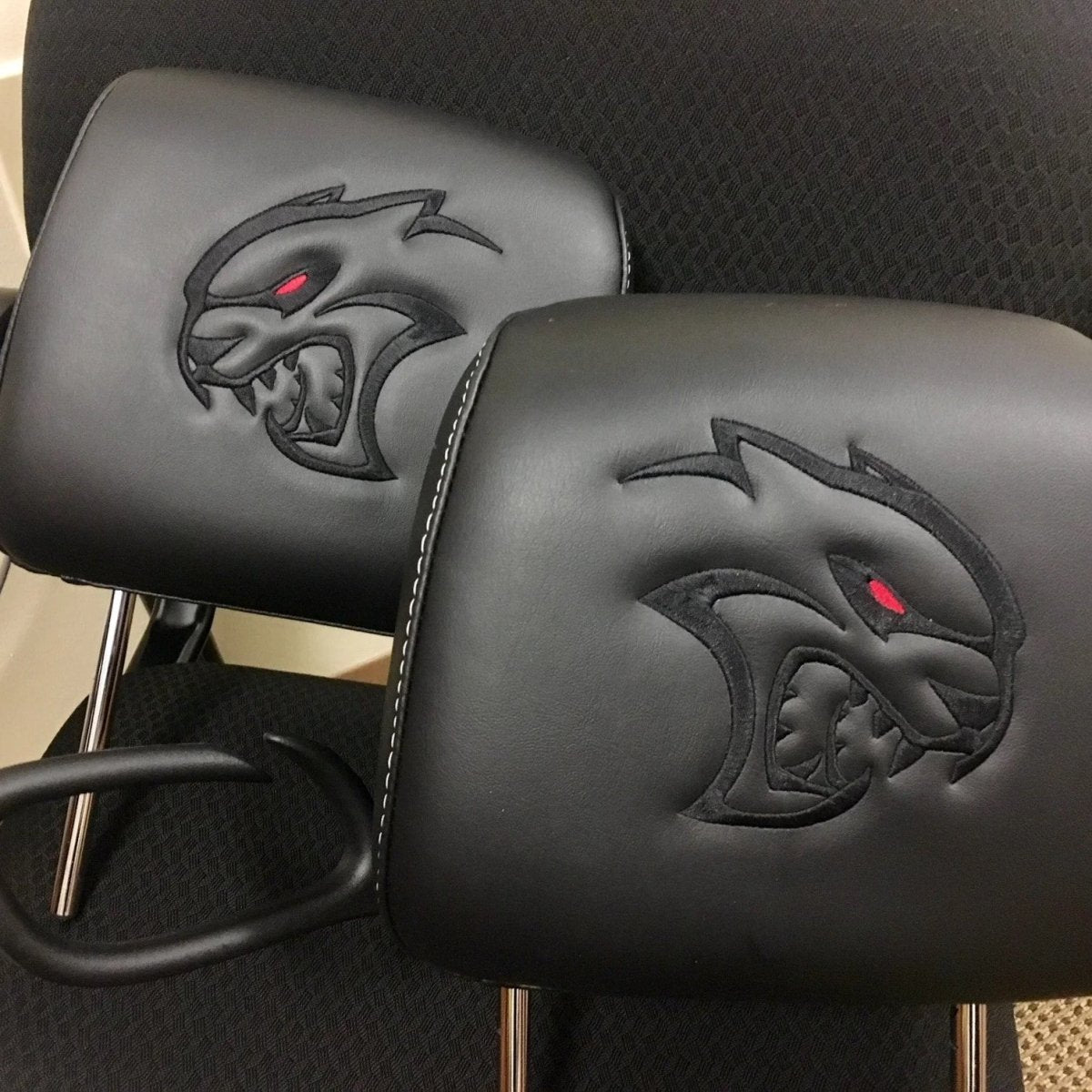 Initials or Logo Embroidery - Auto Seat Zone
